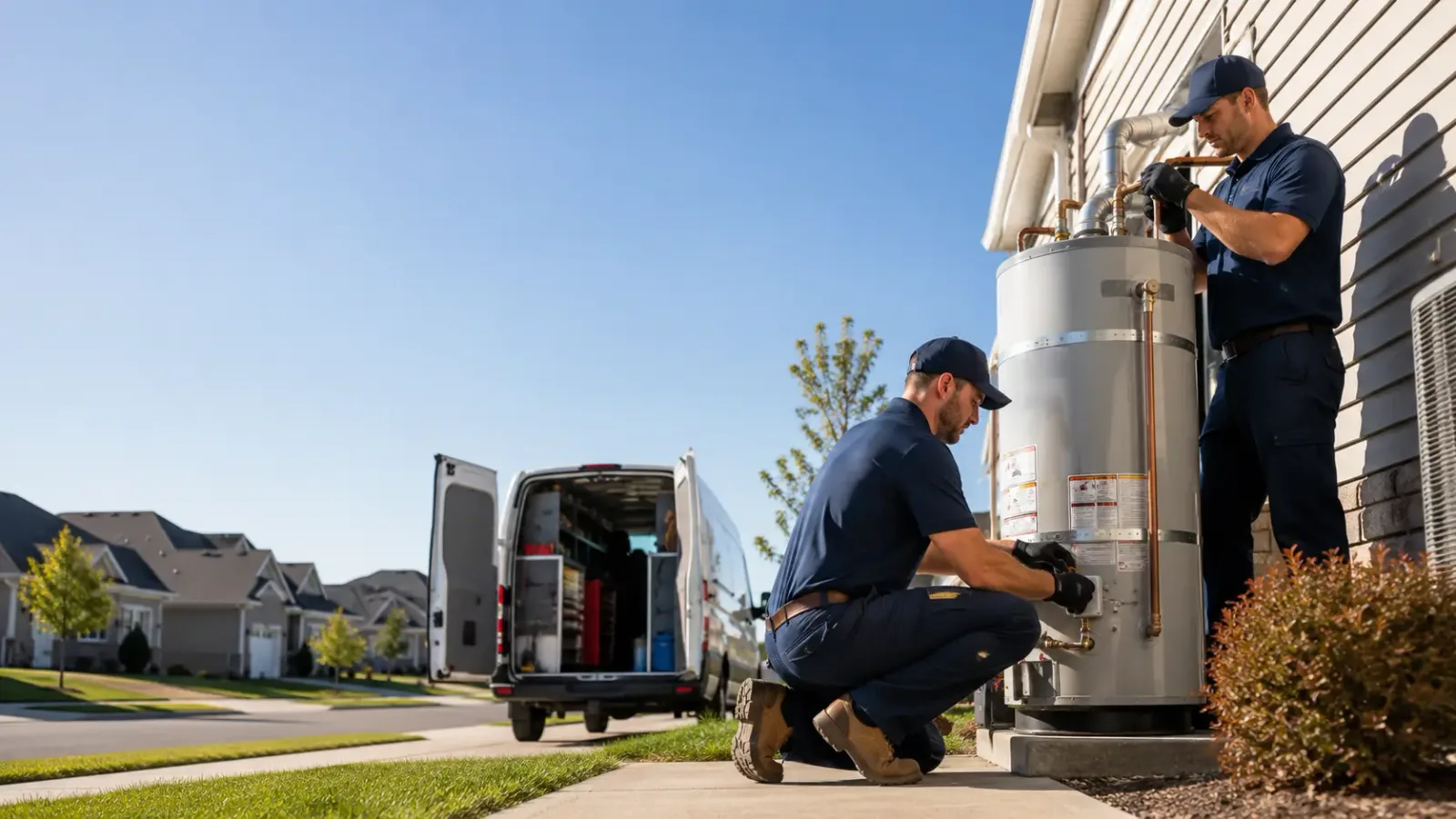 Water Heater Installation in Du Bois, IL